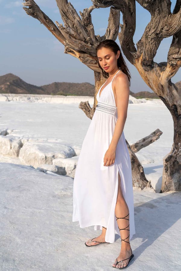 Fancy Sprinkles Maxi Dress — Beach Bum