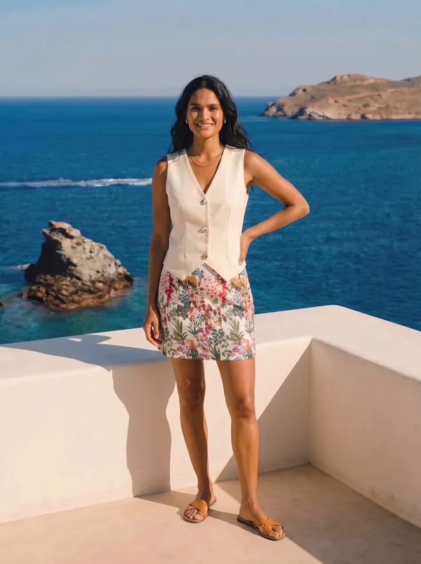 Jardin Breeze Mini Skirt — IERA