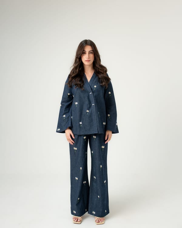 Midnight Daisy Trousers — MAGIA