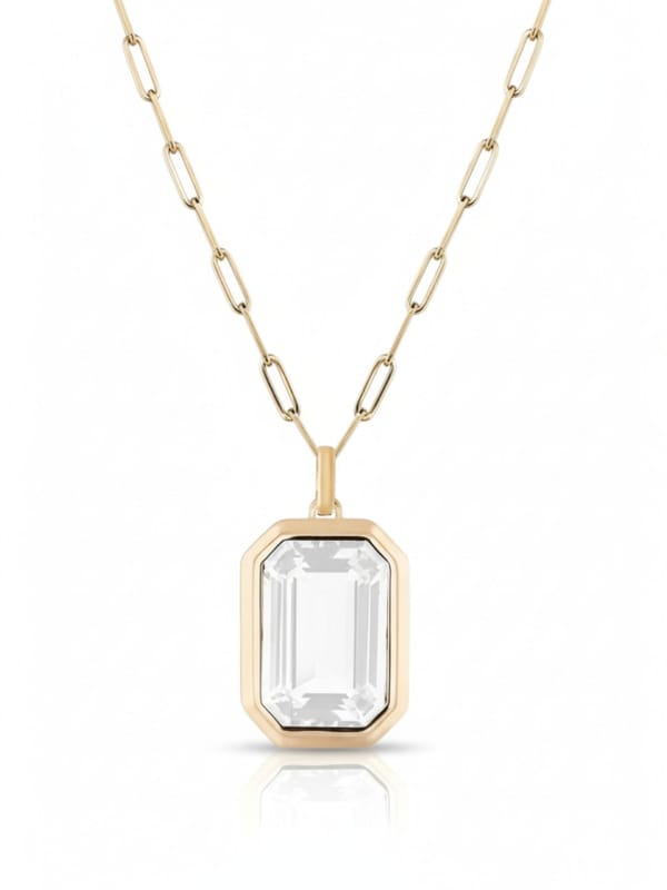 Natural Stone Pendant Necklace — Cao Jewellery