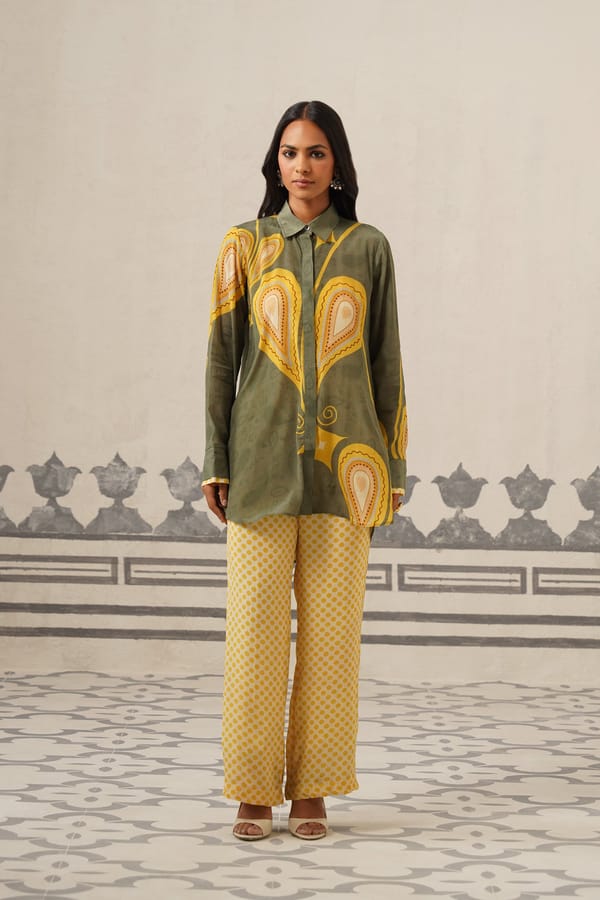 Tiana Crepe Printed Matching Set — NEETIKA CHOPRA