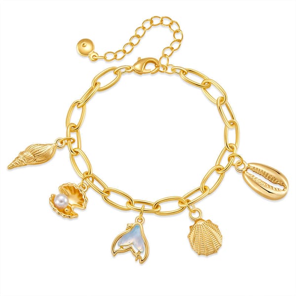 Ocean Whispers Charm Bracelet — Cariove