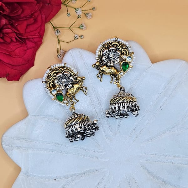 Anand Nandi Kundan Jhumki — Viana Jewels