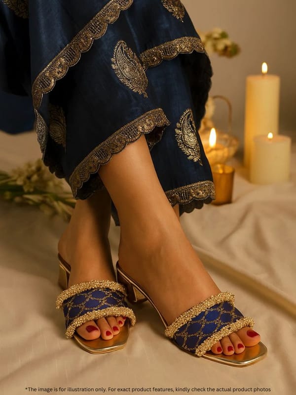 Adhika Purple (Slider Heel) — 5 Elements