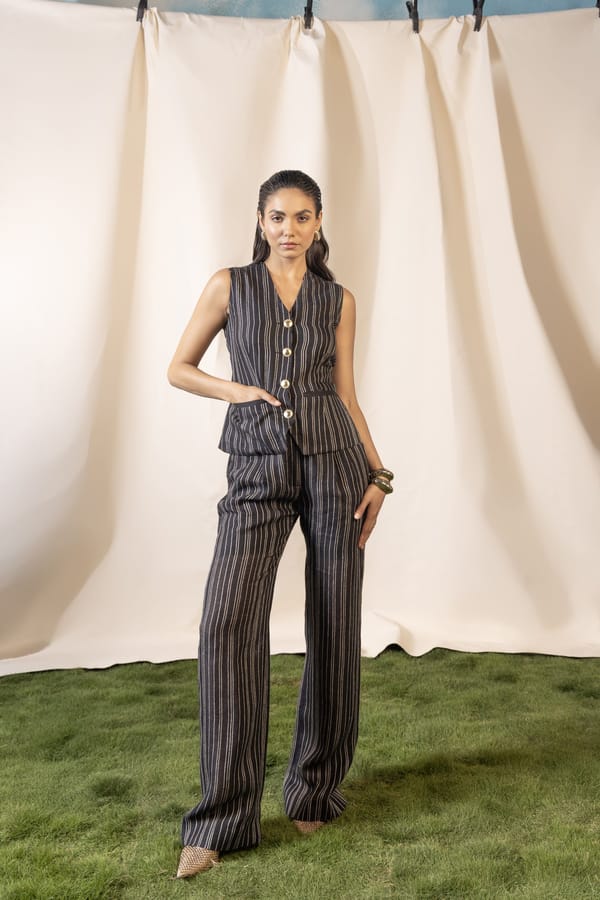 Parallel Waistcoat Set — Araish