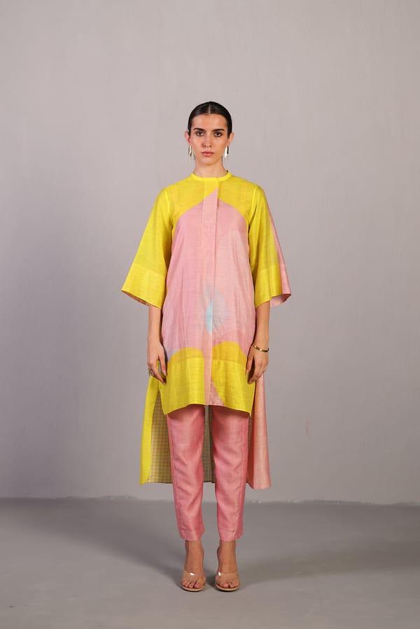 Ripple Soft Pink & Bright Yellow — CLOS