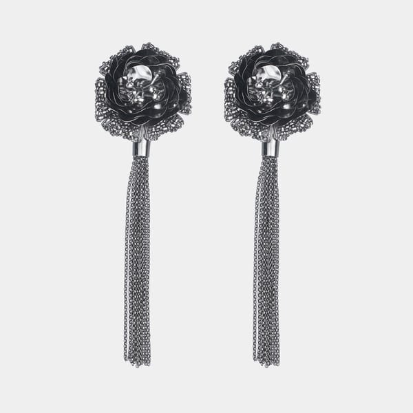 Peony Earrings — FOREST OF CHINTZ