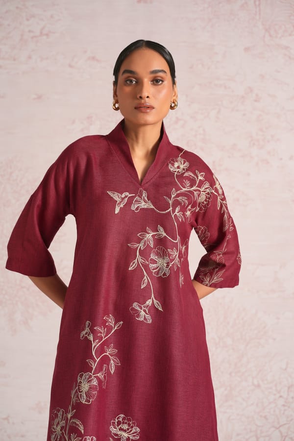 Bloomscape Kurta — Kaveri
