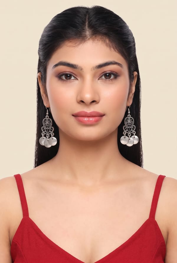 Maya Filigree Drop Earrings — Thingalicious