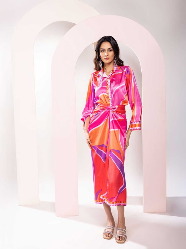 Vibranza Printed Shirt — POPPI
