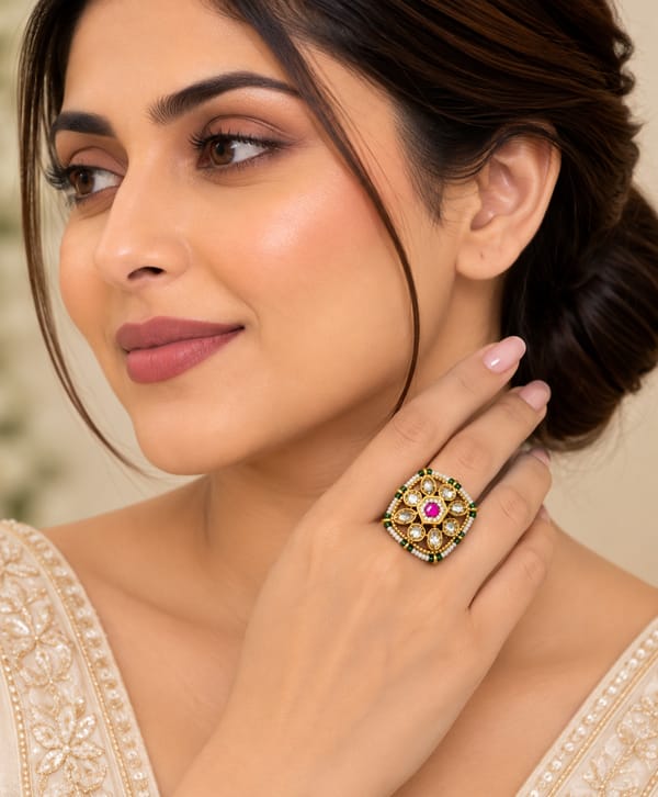 Gold Ring — The Glam by Mansha