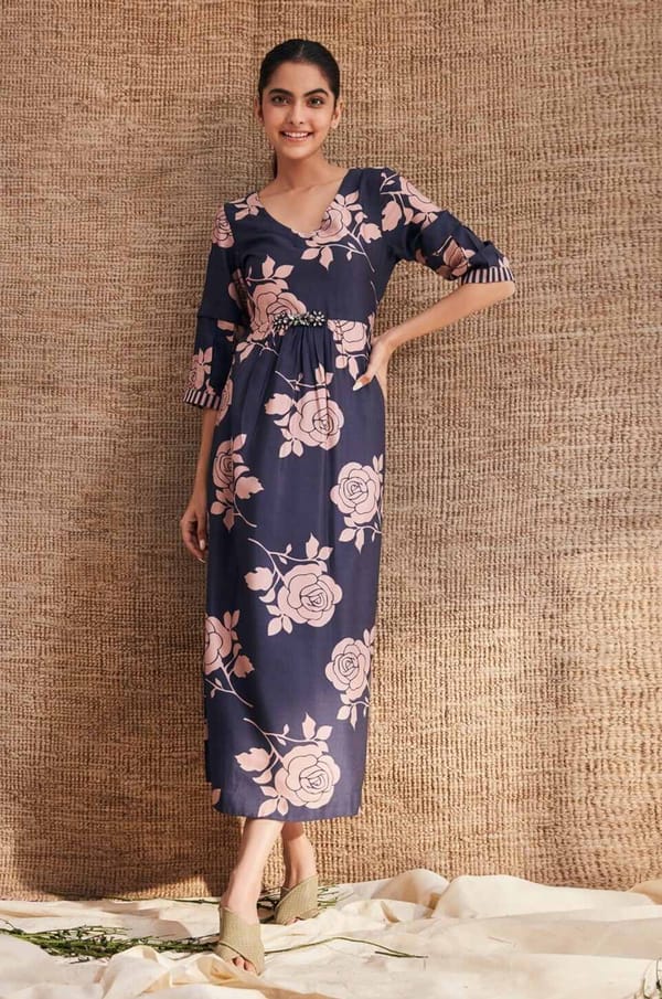 The Indigo Blush Dress — YELL