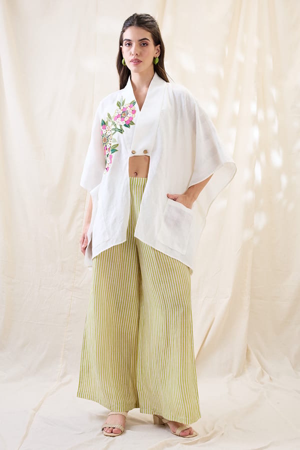 Gulzaar Appliqued Co-Ord Set — SOUP by Sougat Paul