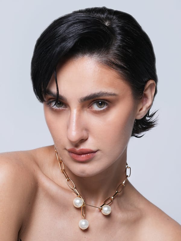 Water Droplet Pearl Necklace — Cao Jewellery