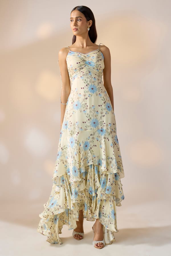 Poppy Tier Dress — EWOKE STUDIO