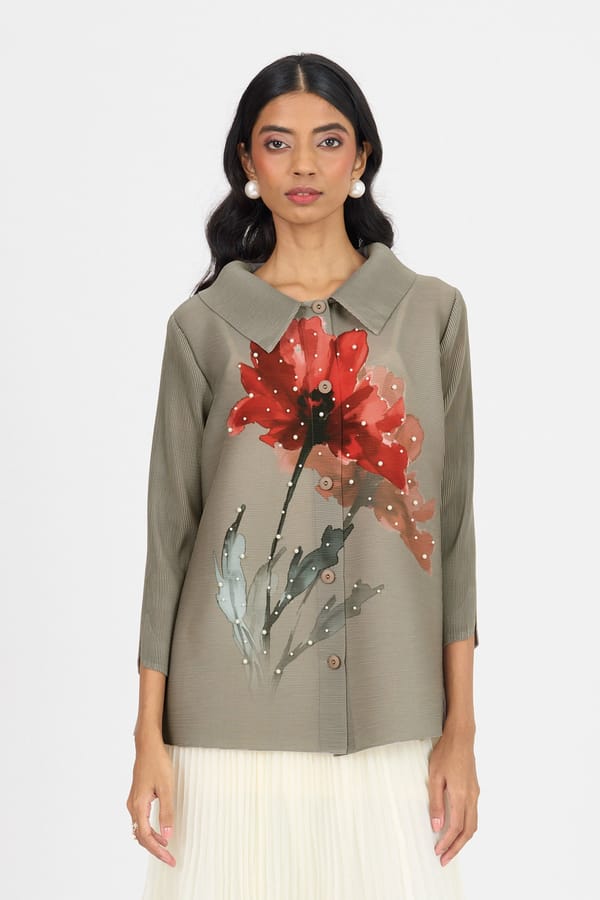 Andrea Shirt - Black — Scarlet Sage