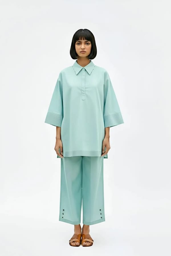 Tiffany Blue Co-ord Set — Neora