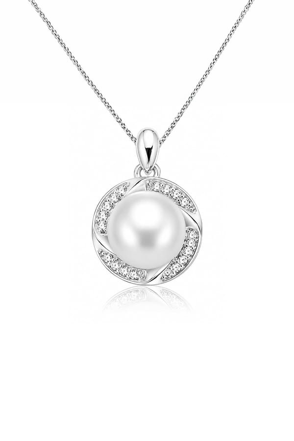Charming Clover Pearl Pendant — Miss Jo