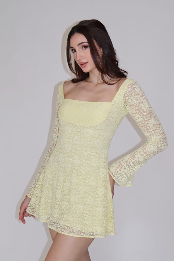 Tulip Dress Yellow — Select Staples