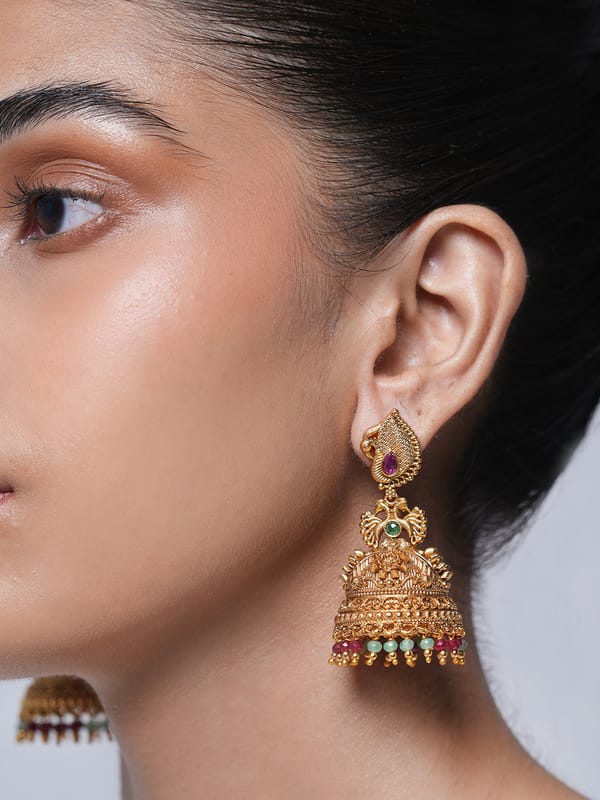 Antique Big Size Jhumki — Cao Jewellery