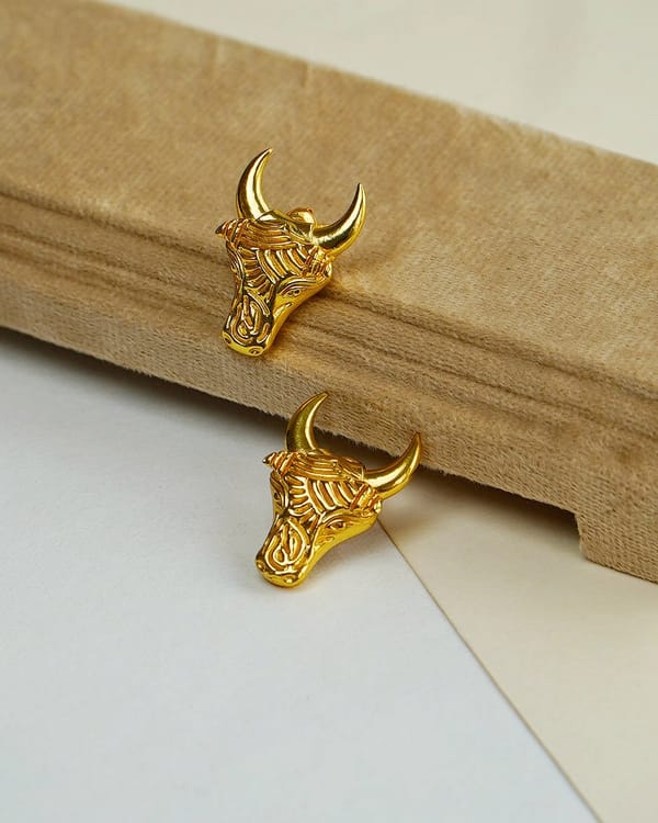 Bull Studs — Jewellery by Mitali Jain
