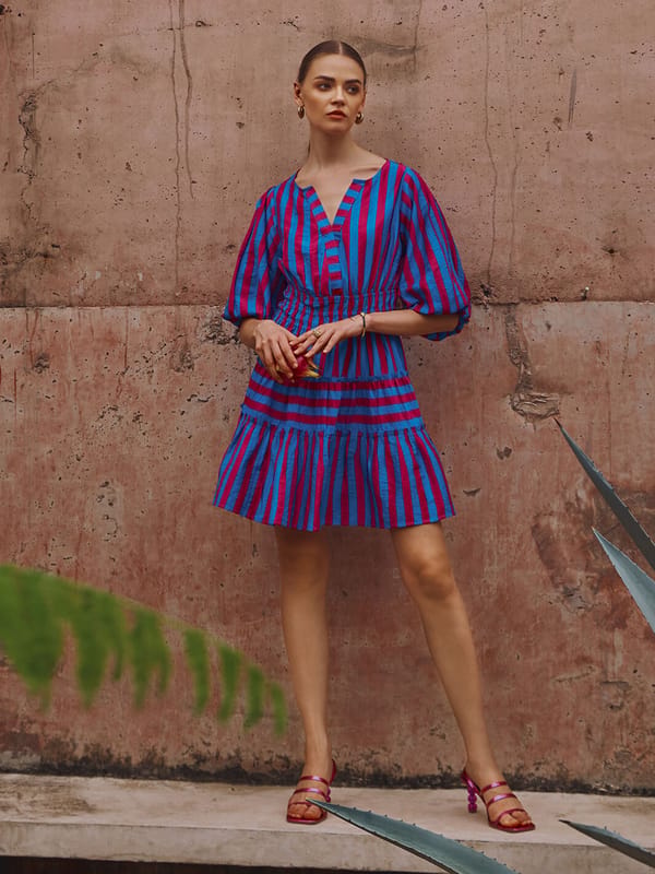 Candy Stripe Dress — HOUSE OF FETT