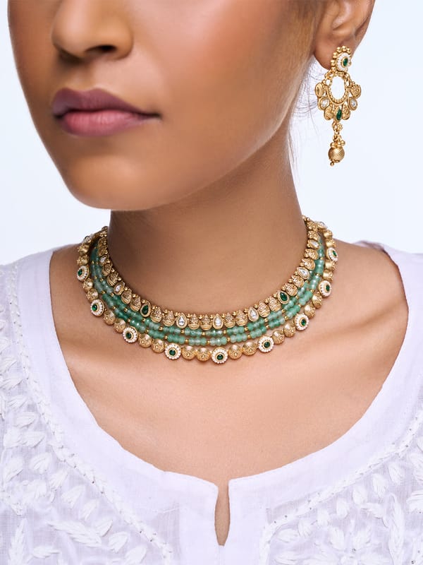 Small Designer Necklace Set — Cao Jewellery