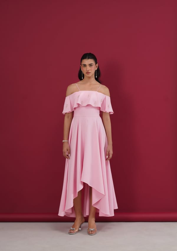 Alaia High Low Dress — AMOSHI