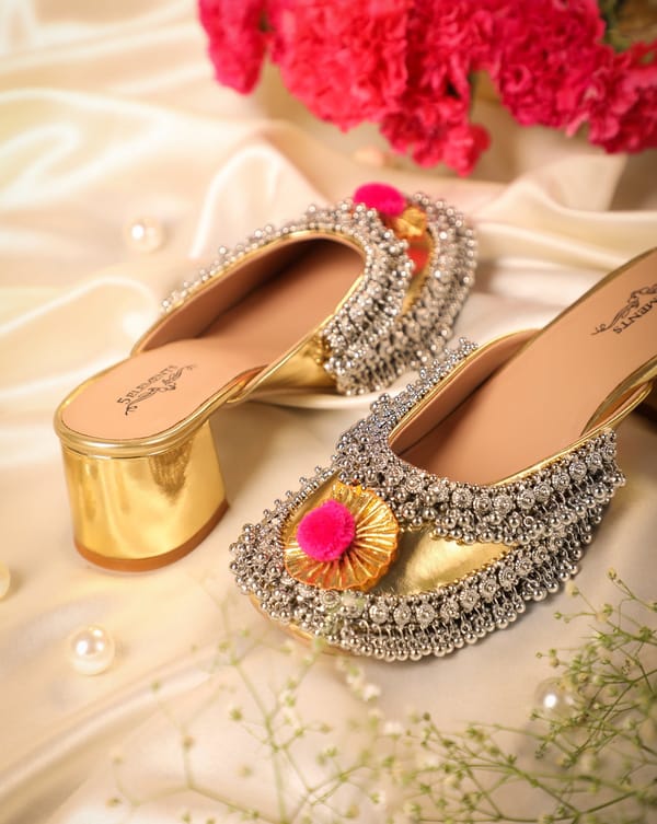 Gold Crown (Mule Heel) — 5 Elements