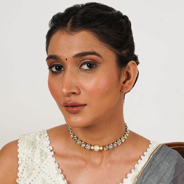 Triangle �Mangle Necklace — BeAbhika