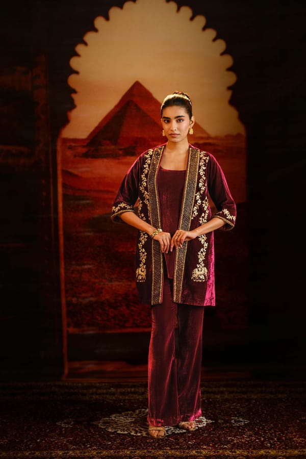 Meh Jacket Pant Set — Sakshi G Chawla