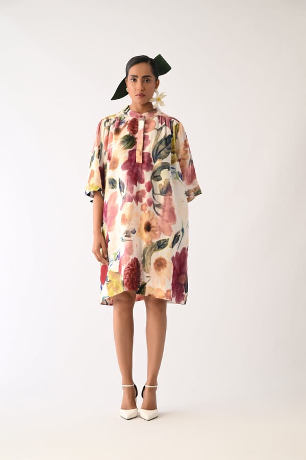 Liberty Ivory Beach Dress — Ofrida