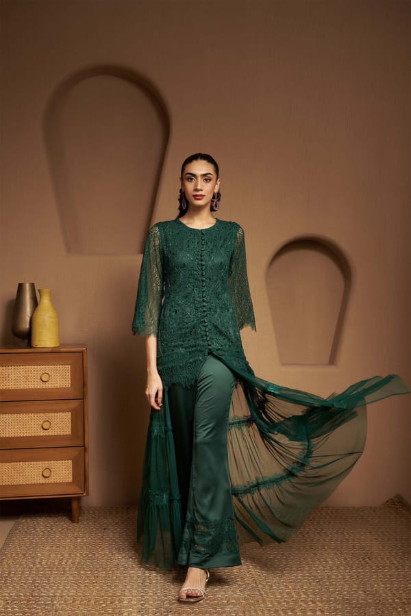 Adila Lace Pant Set — Sakshi G Chawla