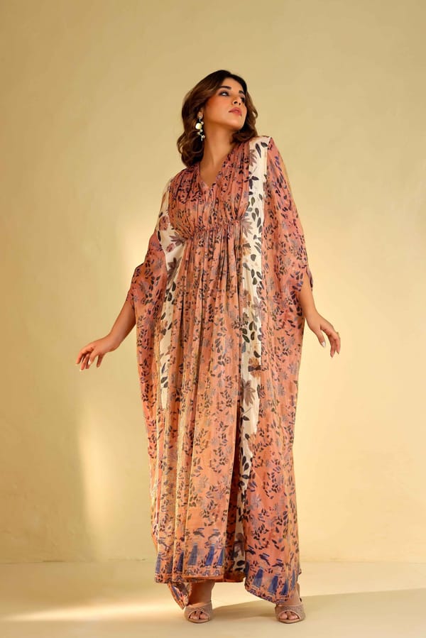 Elysian Printed Kaftan — STUDIO SURBHI