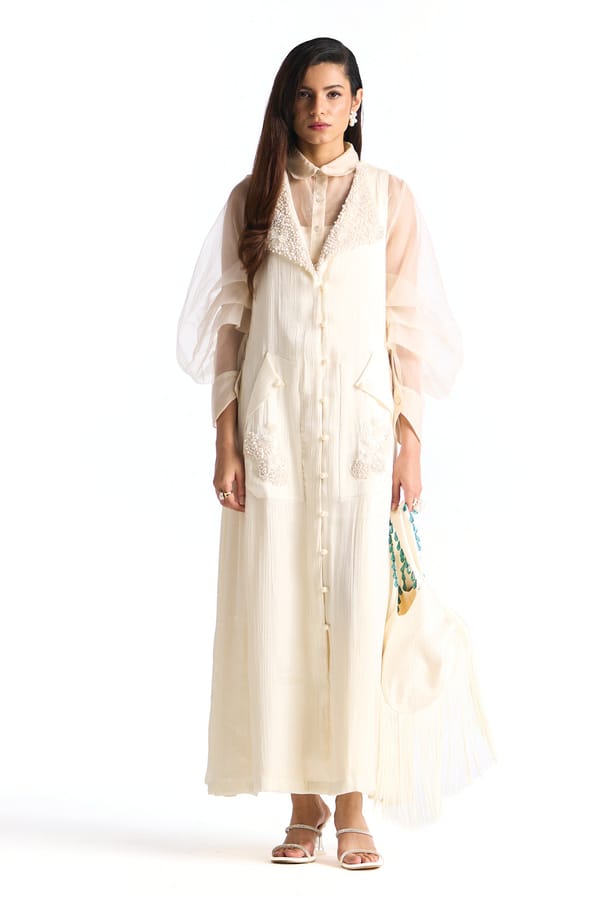 Topaz Trench With Halo Shirt — Our Love