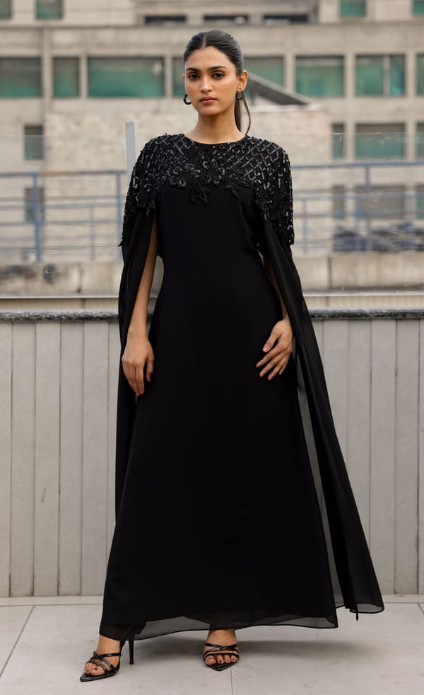 Black Cape Gown — EDITION II