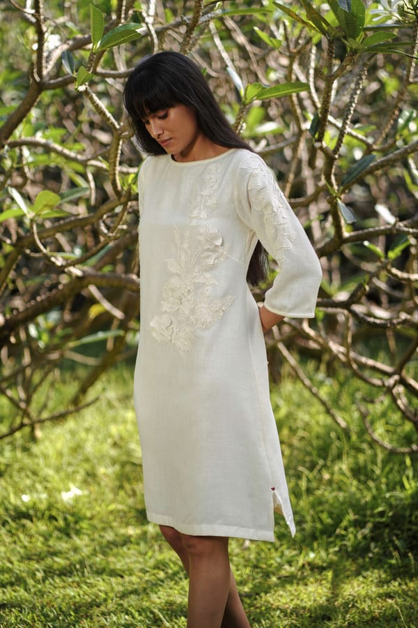 Floral Shadows Jenny Dress — Kaveri