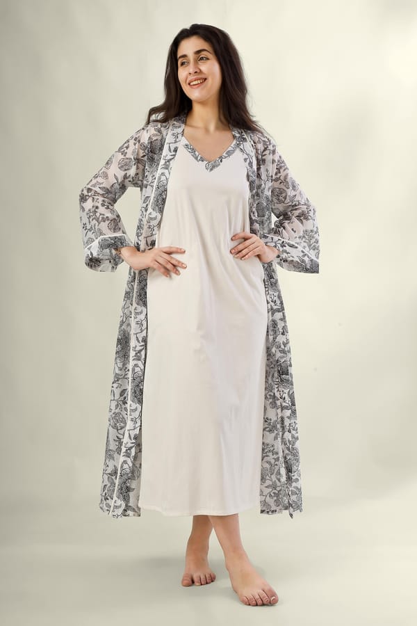 Denise, Dress & Print Gown — After Dark