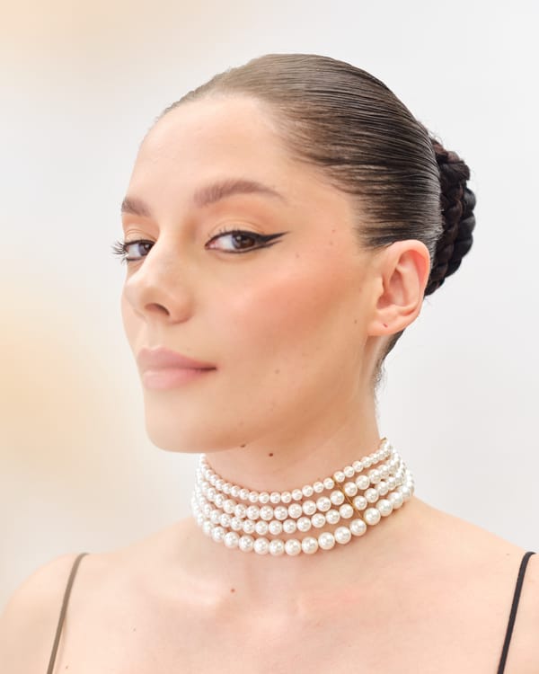 Classic Pearl Choker — Anaash