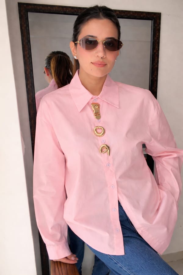 Multi Broach Poplin Shirt — CLOSET AFFAIR