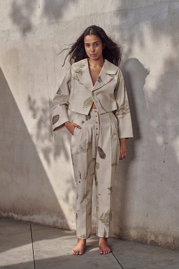 Live Leafy Khadi Jacket — ALTER NATIVE