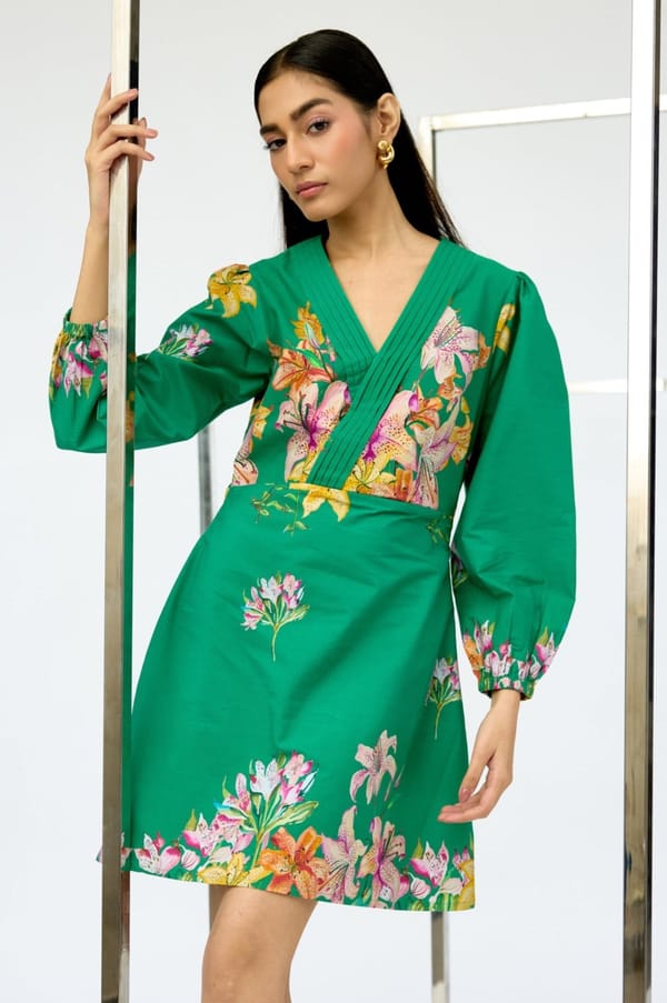 Verdia Mini Dress — THE FINICKY COLORIST
