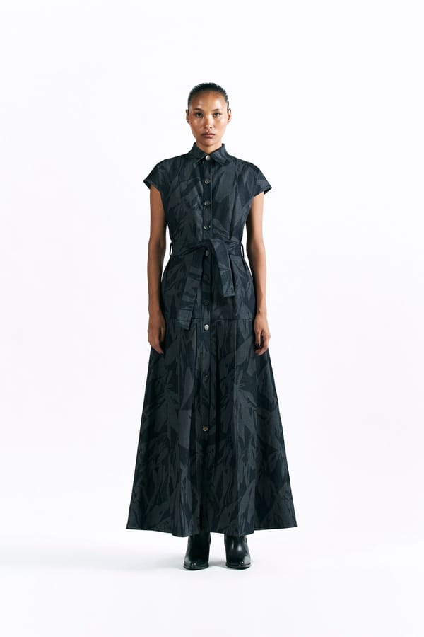 Etched Blossom Maxi Dress — Pocketful Of Cherrie
