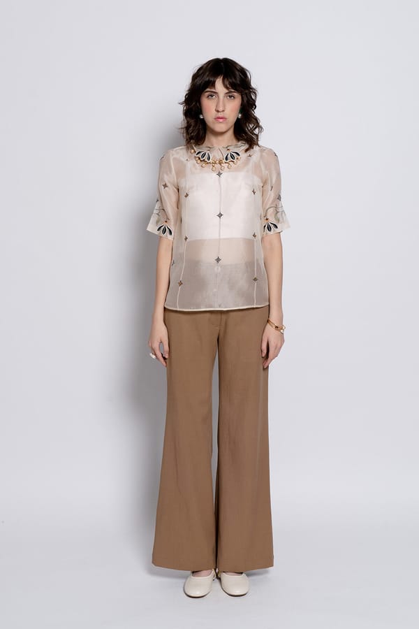 Murki - Ivory Brown Set — Love Kiki