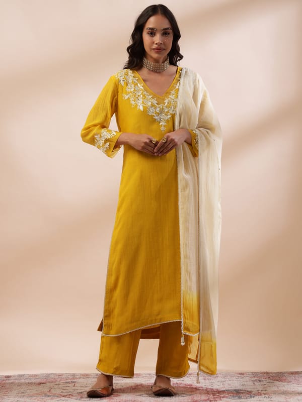 Zennat Kurta Set — Kyra