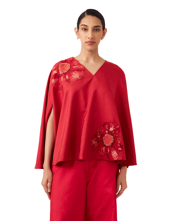 Spring Cape Top — Mer