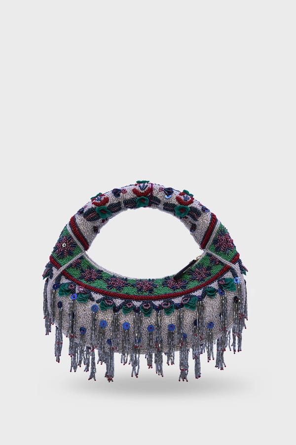Midnight Cascade Beaded Bag — Versuhz India