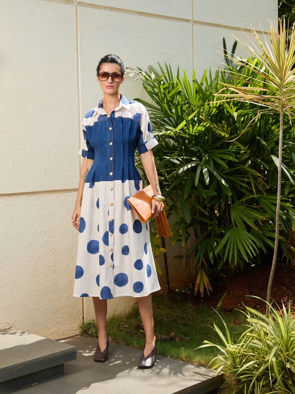 Monet Polka Dress — MADISON