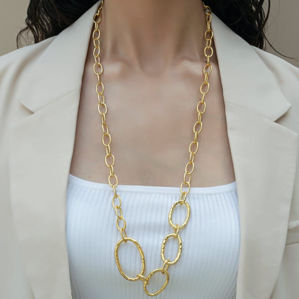 Trunk Long Necklace — Equiivalence