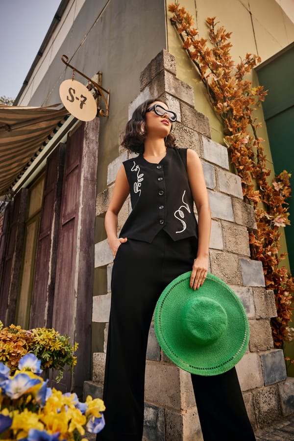 The Scribble Vest — Puja Agarwal